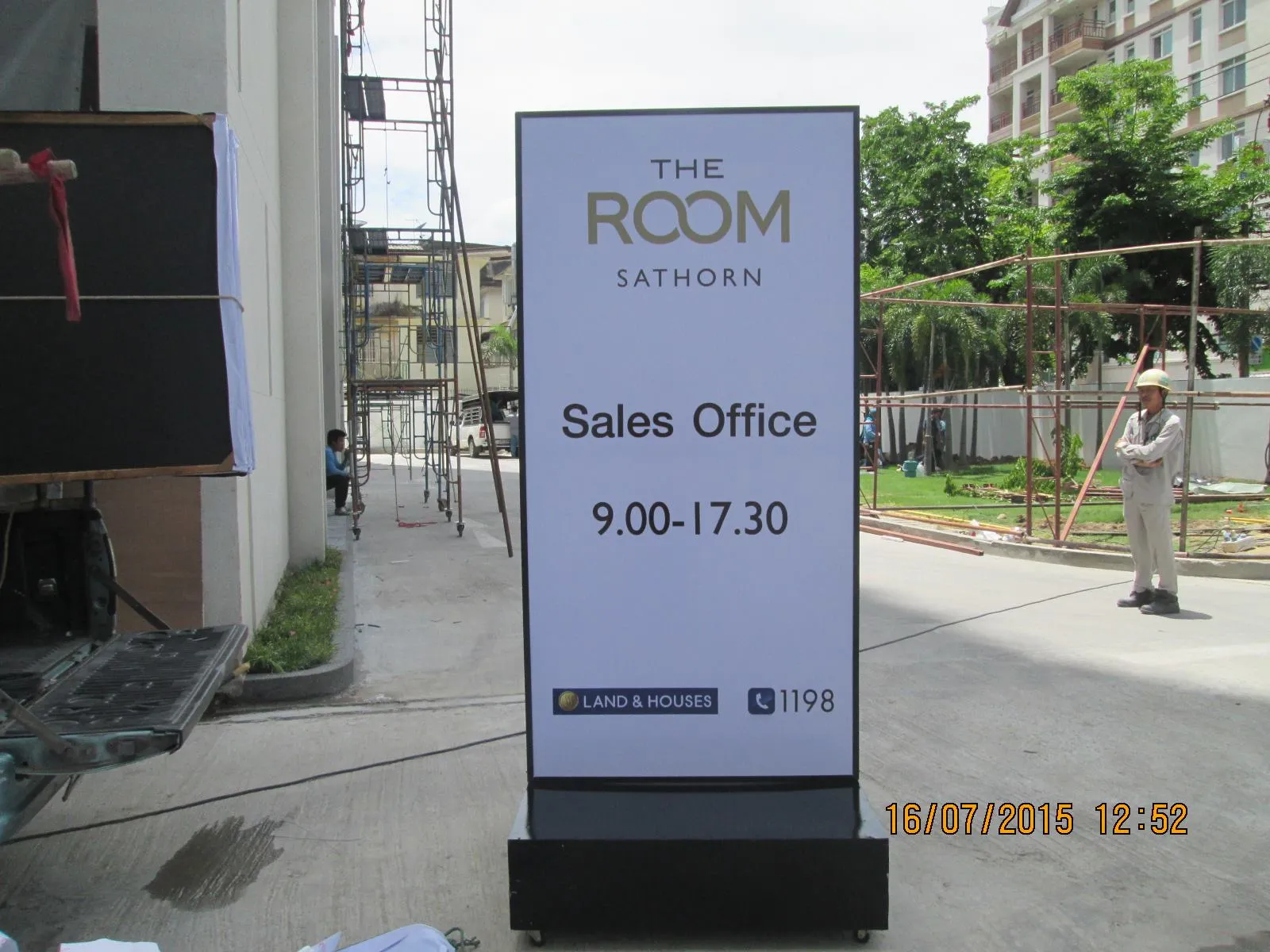 Illuminated lightbox signage by EXCESS